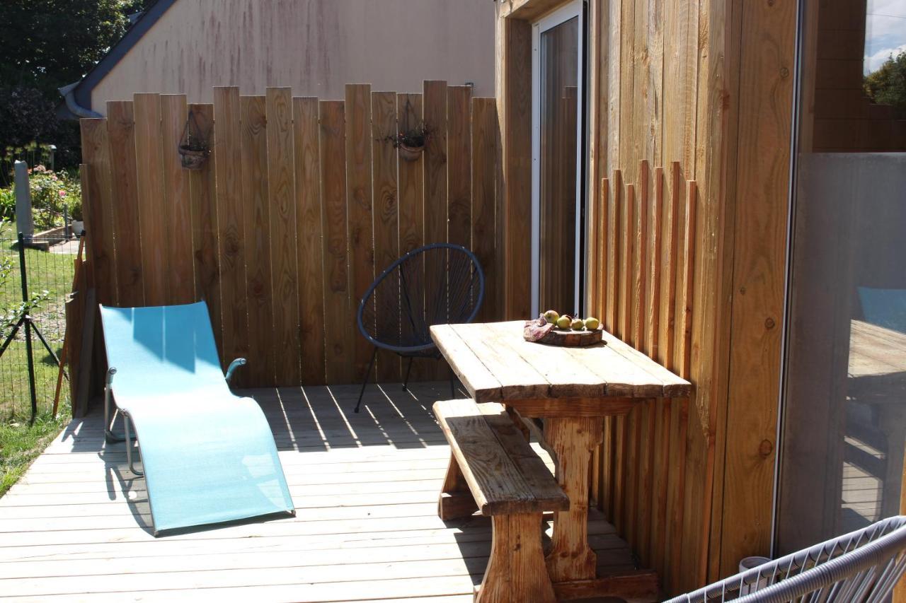 Tiny House Dans Jardin Arbore Perros-Guirec Exterior foto