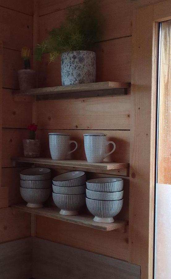 Tiny House Dans Jardin Arbore Perros-Guirec Exterior foto