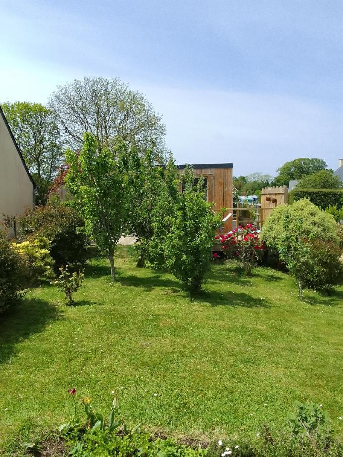 Tiny House Dans Jardin Arbore Perros-Guirec Exterior foto
