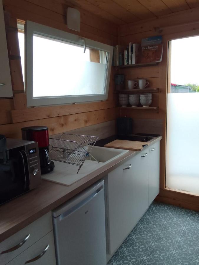 Tiny House Dans Jardin Arbore Perros-Guirec Exterior foto